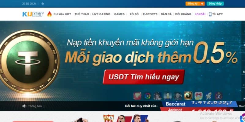 Truy cập nhà cái Kubet chính thức