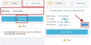 Nạp tiền chỉ 10s qua internet banking