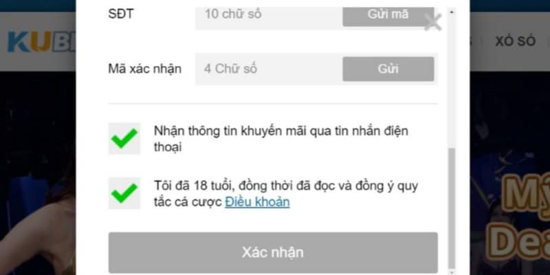 Chịu trách nhiệm về độ tuổi khi tham gia Kubet