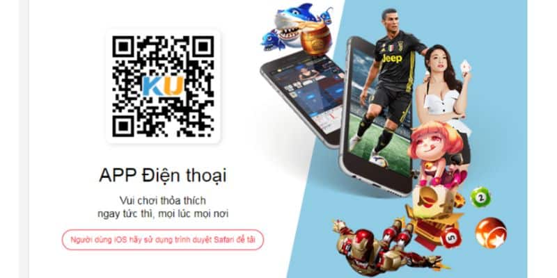 Quét mã để tải app kubet về điện thoại Iphone của bạn